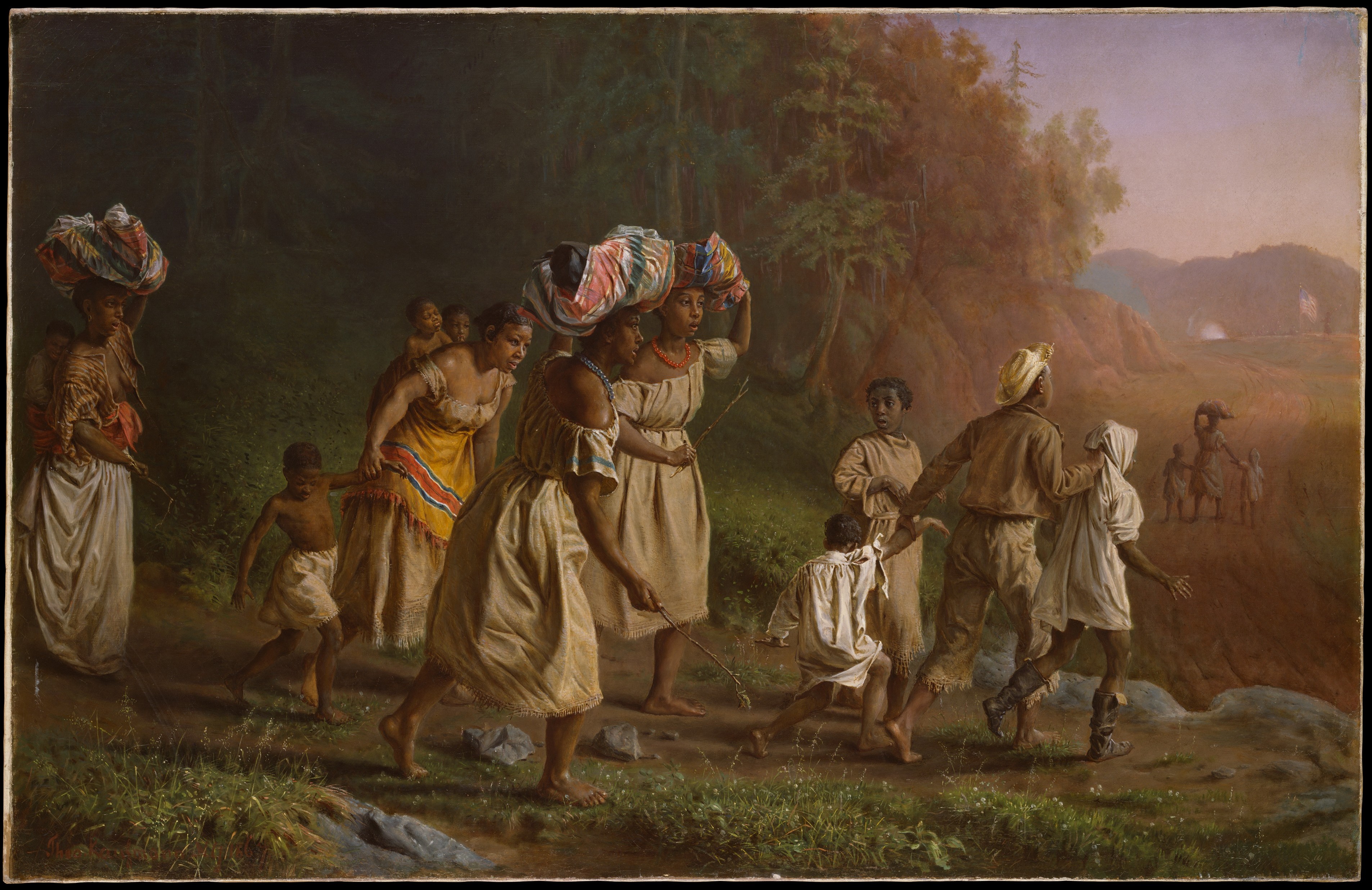 Жители нового света. Живопись рабовладельческий Юг США. Плантации в Северной Америке 17 век.